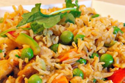 Deliciously Healthy: How to Make Vegetarian Chicken Fried Rice