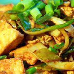 Golden Crispy Tofu Stir-Fry with Zesty Ginger & Garlic Flair