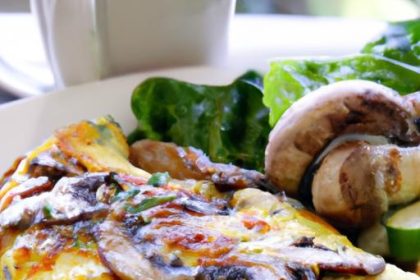 Fluffy Mushroom & Herb Omelette: A Savory Morning Boost