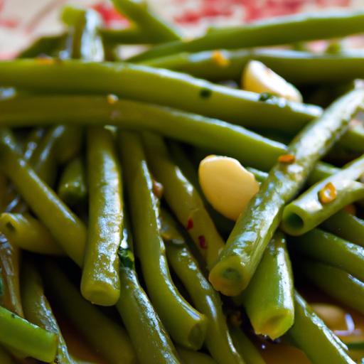 Zesty Steamed Green Beans with Garlic & Fresh Lemon Twist