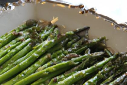 Crispy Garlic Parmesan Roasted Asparagus: Flavorful & Easy