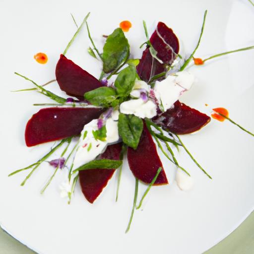 Elevate Your Appetizer: Roasted Beet Carpaccio with Goat Cheese