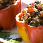 Hearty Stuffed Bell Peppers with Quinoa and Black Beans