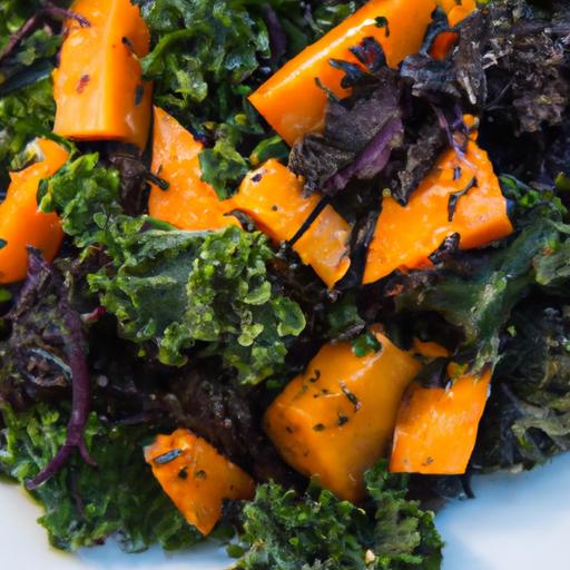 Vibrant Kale‍ & Sweet Potato Salad: ‍A Nutritious Delight