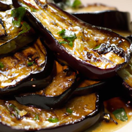Savor the Flavors: Braised Eggplant in soy Garlic Sauce