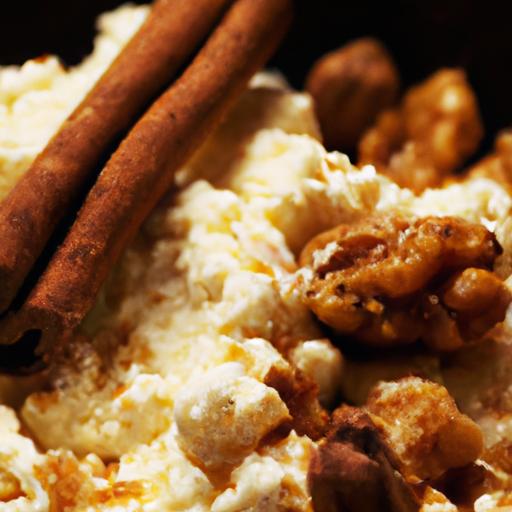 Wholesome delight: Cottage Cheese with Walnuts & Cinnamon