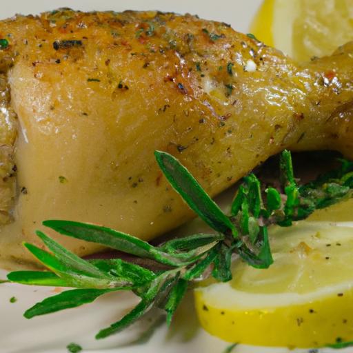 Zesty Lemon & Rosemary‍ Chicken: A Flavorful Twist to Dinner