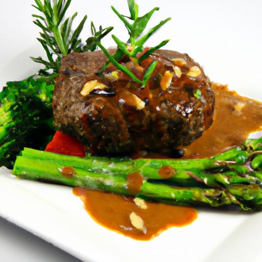 Savor Filet Mignon Paired with Zesty Gluten-Free Pepper Sauce