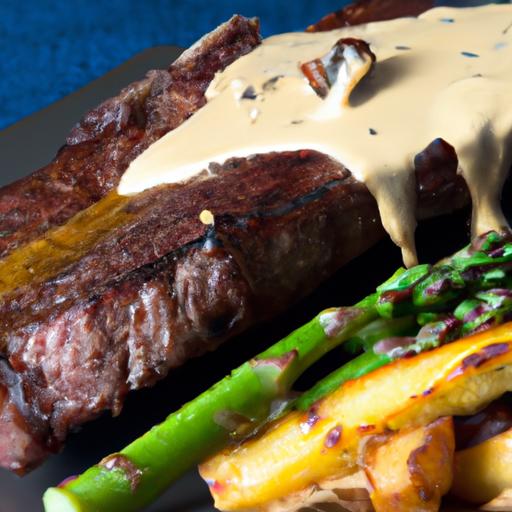 Mastering Grilled Ribeye Paired Perfectly with Béarnaise Sauce