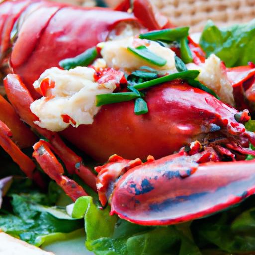 Savor Cantonese Steamed Lobster in Garlic sauce Delight