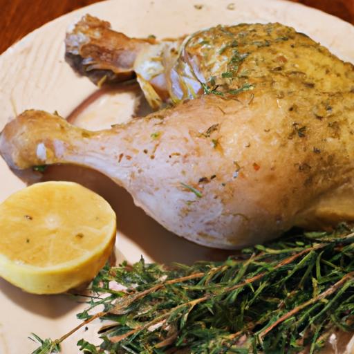 Zesty Lemon & Rosemary Chicken: A Flavorful Homemade Feast