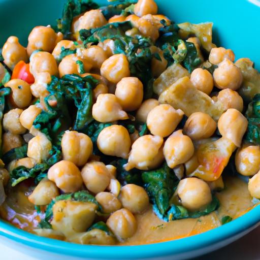 Hearty Chickpea Spinach Curry: A Nutritious Flavor⁣ fusion