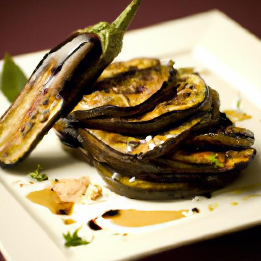 Savor the Flavor: Grilled Eggplant⁢ with Balsamic Glaze Delight