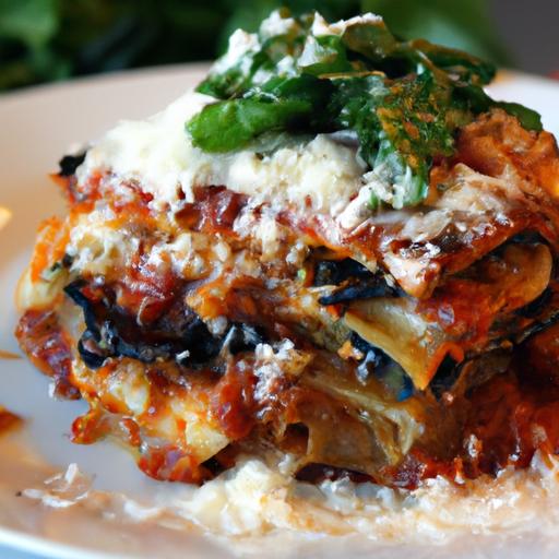 Layers of Flavor: Eggplant Lasagna with Ricotta & ⁣Marinara