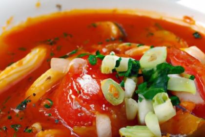 Savor the Flavor: Fideo Soup in Rich Tomato-Garlic Broth