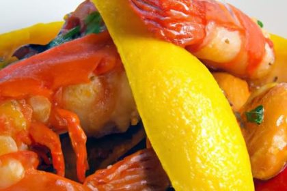 Savor the Flavors: Seafood Tagine with Saffron & Preserved Lemon
