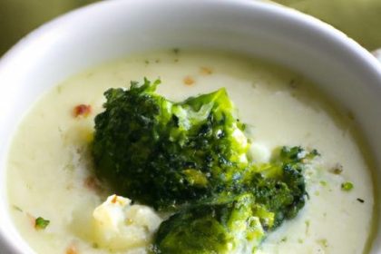 Creamy Broccoli Cauliflower Soup: Nourish and Delight