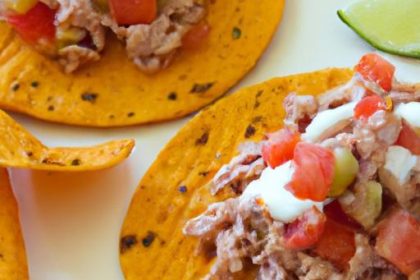Spice Up Your Snack: Tuna Tostadas with Chipotle Mayo Flair