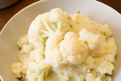 Cauliflower Mashed Potatoes: A Creamy, Healthy Twist