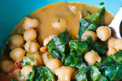 Hearty Chickpea Spinach Curry: A Nutritious Flavor Fusion