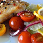 Savor Pan-Seared Tilapia with Sweet Roasted Cherry Tomatoes