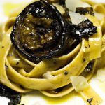 Black Garlic Tagliatelle with Pecorino: A Bold Flavor Journey