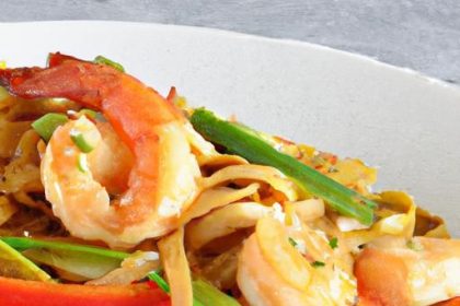 Shrimp Lo Mein Delight: A Savory Twist on Classic Noodles